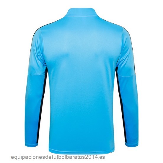 Nuevo Sudadera Entrenamiento Paris Saint Germain 23/24 Azul II Negro Baratas